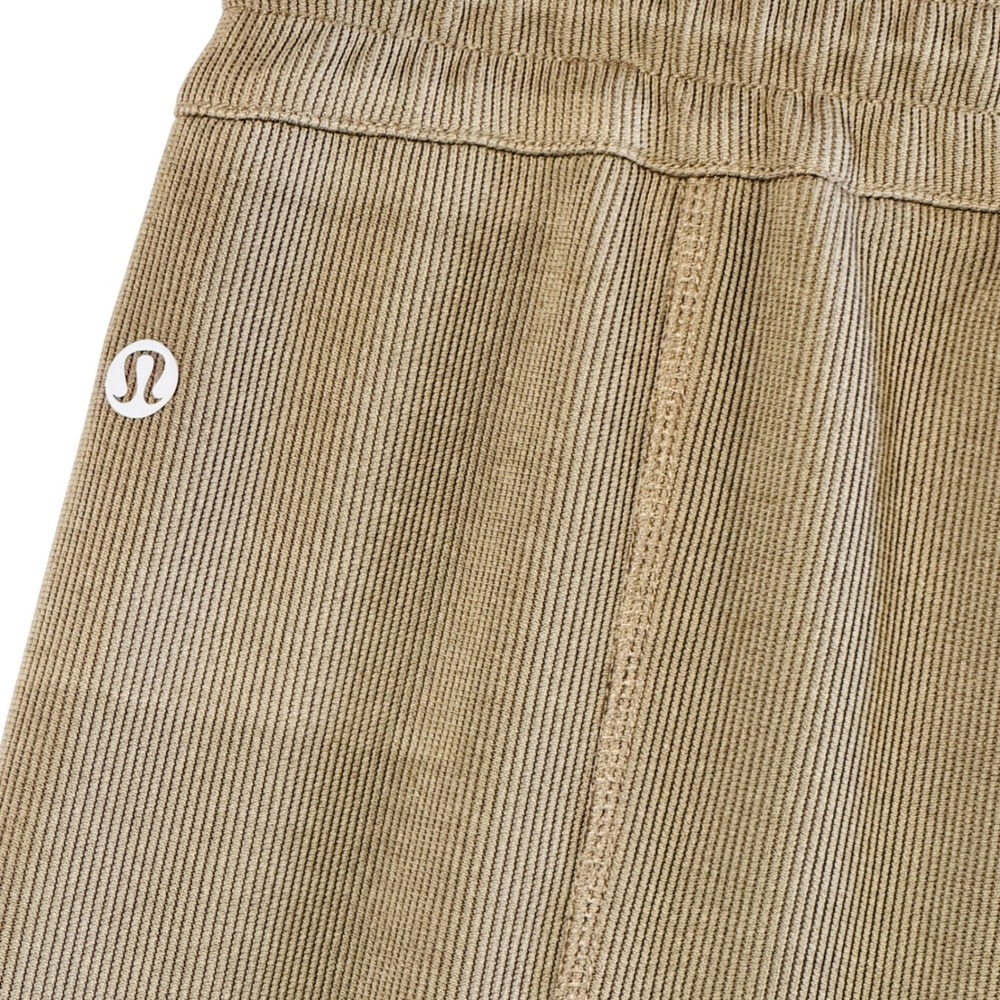 Lululemon Softstreme Ribbed Wide Leg Pants Sz XS Tan Modal Lounge Yoga Pull On - Picture 7 of 11